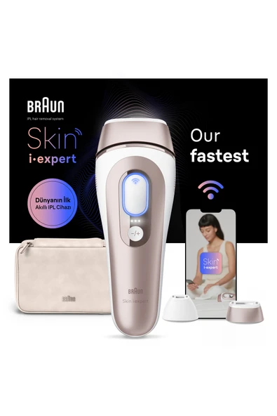 Braun IPL Skin i·expert, Evde Tüy Alma, Ücretsiz Uygulama, Çanta, Gillette Venus, 2 Başlık, PL7147 ürün görseli 1