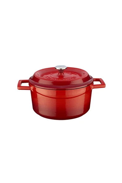 Lava Döküm Yuvarlak Tencere. Trendy Çap(Ø)20cm. ürün görseli 1