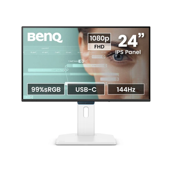BenQ GW2490TC 23.8'' IPS Full HD 144Hz HDMI DP USB-C MM Pivot Asonsörlü EyeCare Ev Ofis Monitörü ürün görseli 1