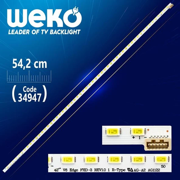 42 V6 Edge Fhd-3 Rev1.0 1 R-Type 55 Ledli 54.2 Cm - (Wk-776) ürün görseli 1