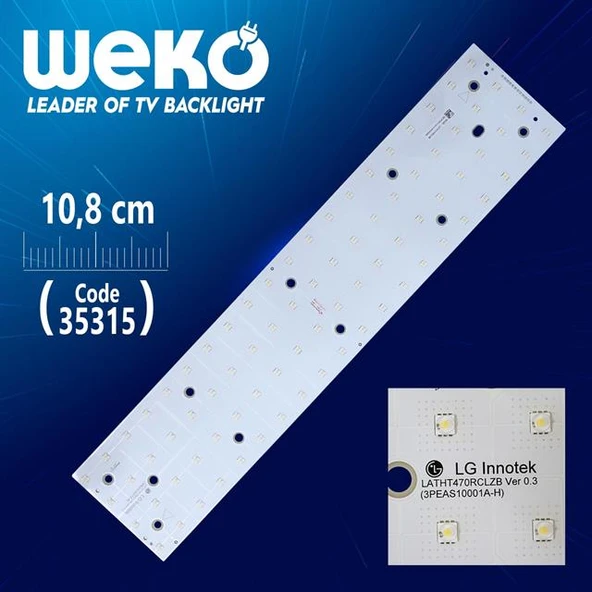 Lg Innotek Latht470rclzb Ver 0.3 - 3Peas10001a-H - 50.8 Cm X 10.8 Cm 80 Ledli - (Wk-933) ürün görseli 1
