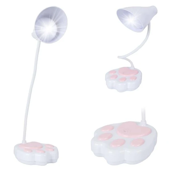 Powermaster JF-1623 20 LED'li 2.5 Watt Şarjlı Esnek Masa Lambası (OM-114) - Dokunmatik Ve USB Şarjlı ürün görseli 1