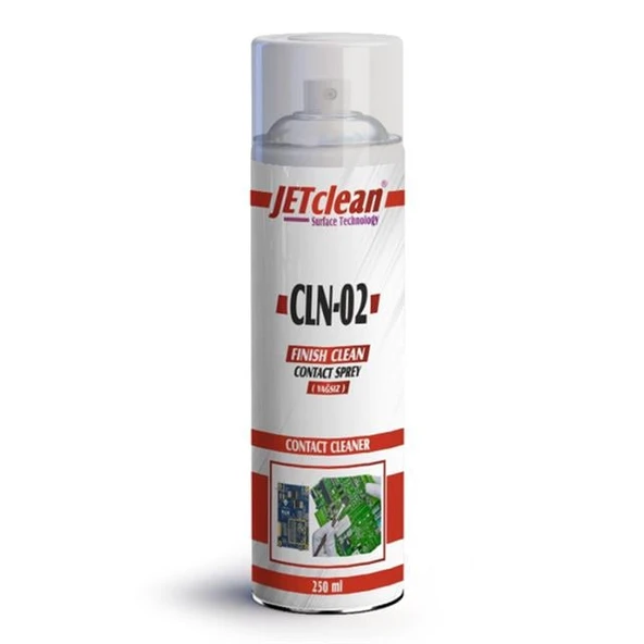 Jetclean CLN-02 250 Ml Kontak Yağsız Sprey ürün görseli 1