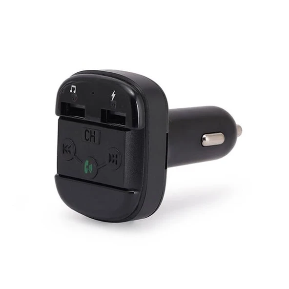 Hello HL-19681 X12 Handsfree Çift USB/SD/Bluetooth 12-24 Volt Fm Transmitter ürün görseli 1