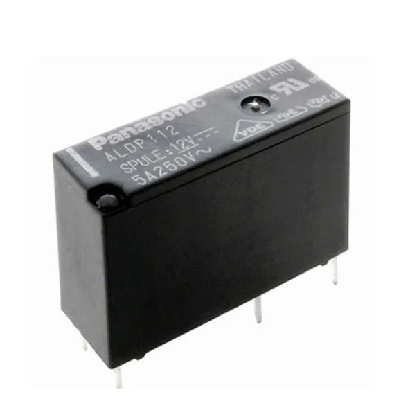 Panasonic ALDP112W 5A 12V 4 Pin Röle (Kombi Kartı İçin Rolesi) ürün görseli 1
