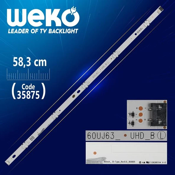 Lg İnnotek 17Y 60İnch_B-Type_Rev0.0_160825 - Bb 60Uj63_Uhd_B - 5 Ledli 58.3 Cm - (Wk-1337) ürün görseli 1