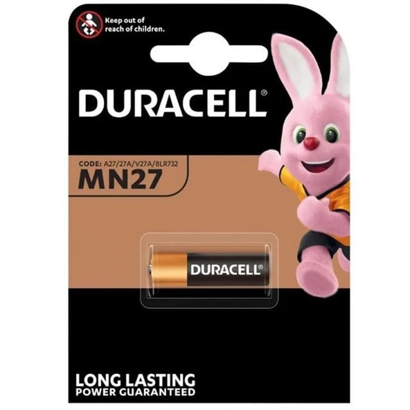 Duracell MN27 - 27A 12 Volt Pil - Resim 2
