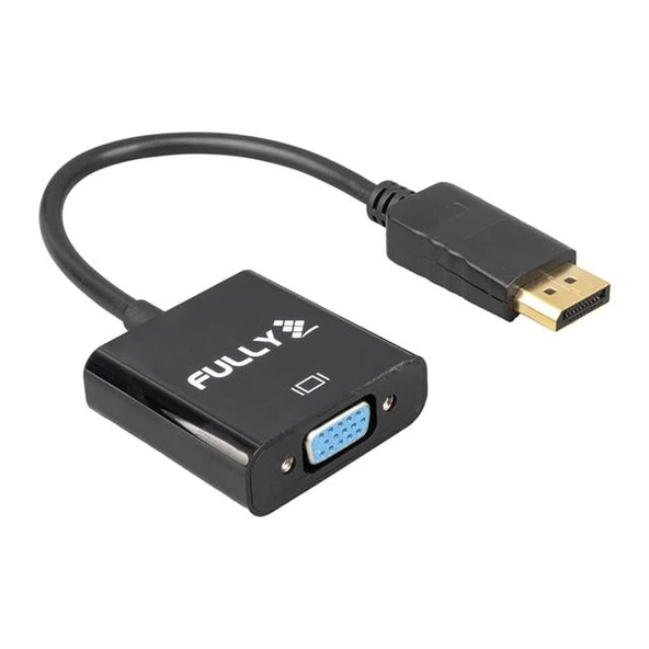 Fully G-539 10 Cm Display Port Erkek To Vga Dişi Çevirici Kablo ürün görseli 1