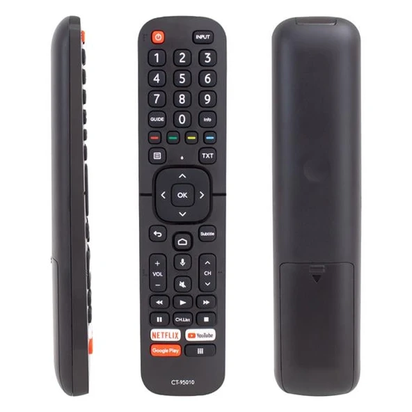 Toshiba CT-95010 Netflix-Youtube-Google Play-Prime Tuşlu Video Ses Komutlu Lcd-Led Tv Kumandası ürün görseli 1