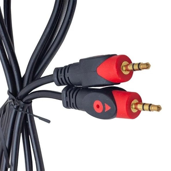 Powermaster 3.5 Mm Erkek-Erkek 1.5 Metre Stereo Aux Kablo ürün görseli 1
