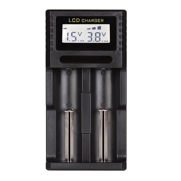 Powermaster PMR-K2 4.2 Volt 2 X 0.5 Amper Pil Şarj Cihazı ürün görseli 1