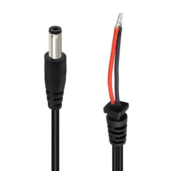 Weko Yerli Üretim 1.5 Metre Jacklı Notebook Adaptör Kablosu 5.5*2.5 Uçlu ürün görseli 1