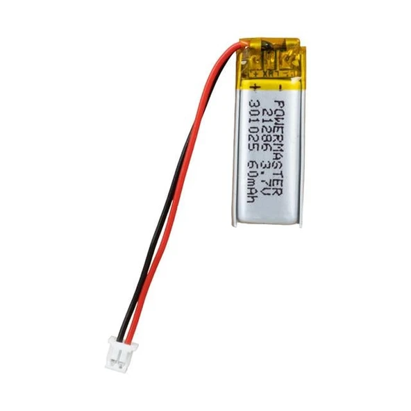 Powermaster 301025 3.7 Volt 60 Mah Lityum Polimer Pil ürün görseli 1
