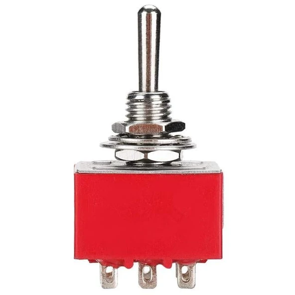IC-148B  9 Pin On-Off Ø6mm Toggle Switch MTS-303 - Resim 7