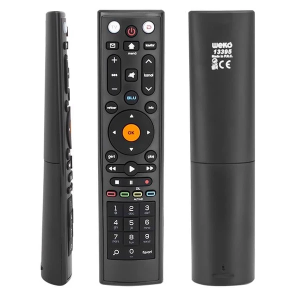 D-Smart 2017 HD Blue Uydu Alıcı Kumandası ürün görseli 1