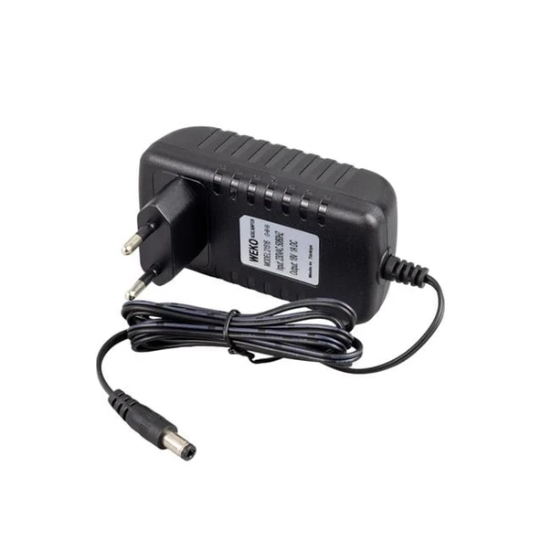Weko 18 Volt 1 Amper Priz Tip 5.5X2.5 Uç Adaptör - Resim 3