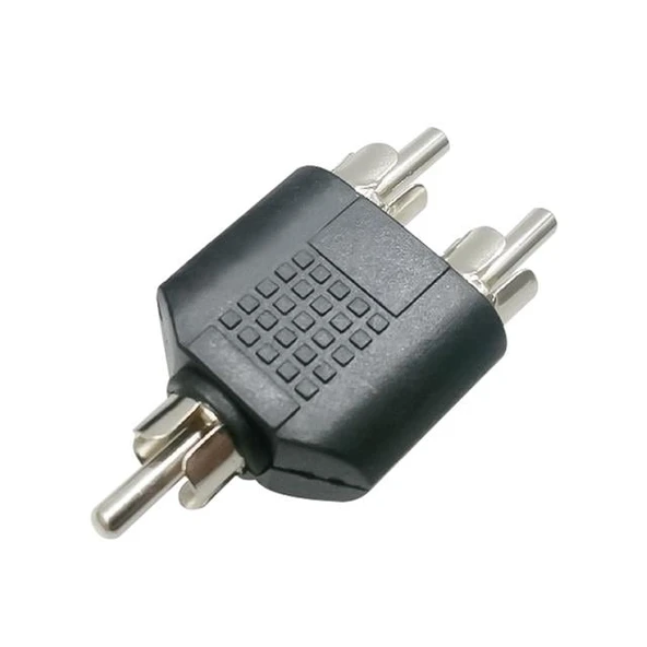 1 Rca Erkek / 2 Rca Erkek Çevirici Jack ürün görseli 1