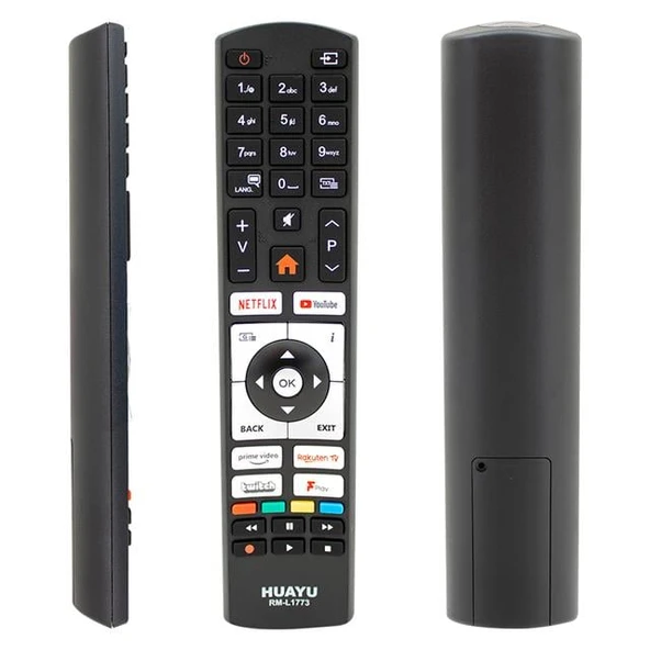 Huayu RM-L1773 Netflix-Youtube-Prime Vide Tuşlu Vestel Lcd Led Tv Kumandası ürün görseli 1