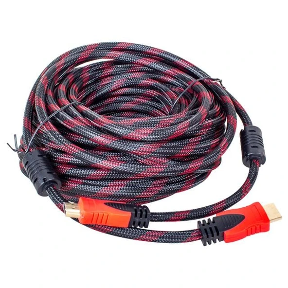 Powermaster 20 Metre Örgülü HDMI Kablosu ürün görseli 1
