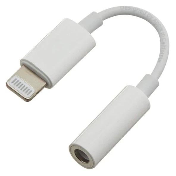 Powerway AC03 Lightning TO 3.5Mm Stereo AUX Kulaklık Jack Çevirici Kablo (90Mm) ürün görseli 1