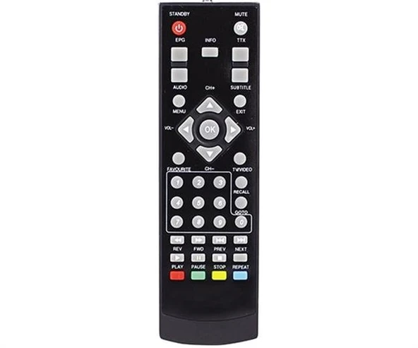 Mersat 13039 Full HD Minibox Uydu Alıcı Kumandası ürün görseli 1
