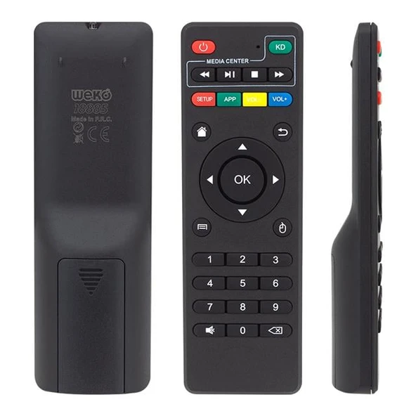 Magbox X96, T96 D S905W, Magroid X-100, Magroid X-200, Magroid Qualitech, Magroid Carnaval - Redline Redroid 365 Android Tv Box Kumandası ürün görseli 1