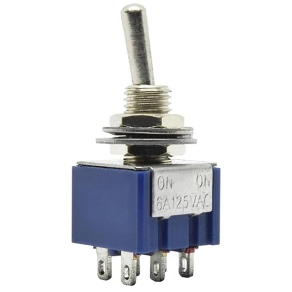 IC-144 On-On Ø6mm Toggle Switch MTS-202 ürün görseli 1