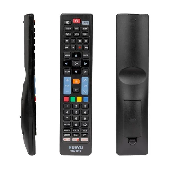 Huayu URC1566 5İn1 Panasonic-Samsung-Philips-Sony-LG Universal LCD-LED TV Kumanda ürün görseli 1