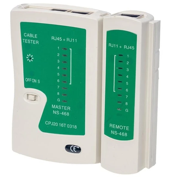 Powermaster RJ 45-RJ 11 Kablo Test Aleti PM-2335 ürün görseli 1