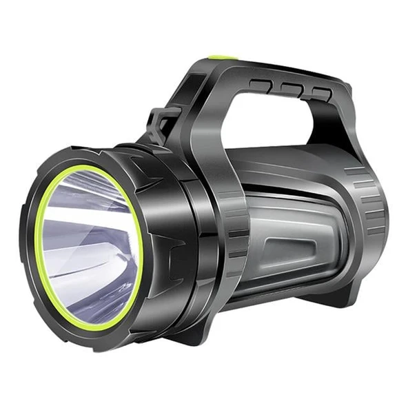 Powermaster Ledli Uzun Menzilli Şarjlı Kamp Tipi Işıldak Fener JS-881D ürün görseli 1