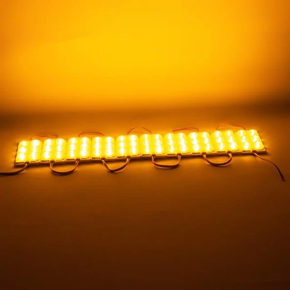 Powermaster 24 Volt 3 Watt Sarı 3030 Modül Led 75*40 - Resim 2
