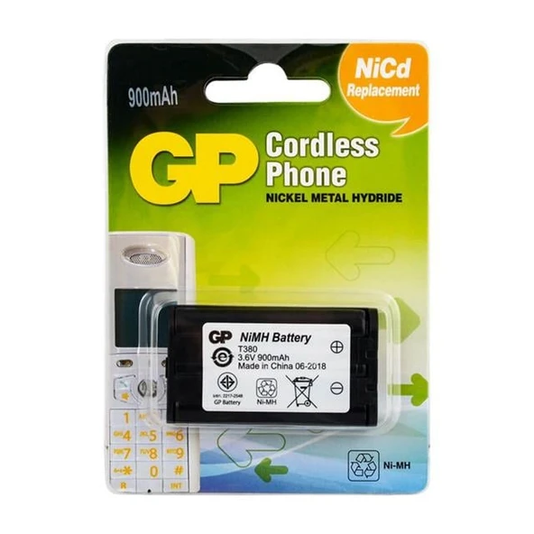 GP T380 3.6V-850Mah Telsiz Telefon Pil ürün görseli 1