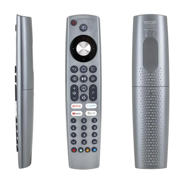 Arçelik A55 E 795B - Beko B55 A 860 - Grundig AN1187R Netflix-Youtube-Prime Google Play Tuşlu Lcd Tv Kumandası ürün görseli 1