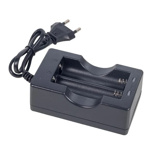 Powermaster PM-16855 Siyah 2000 Ma Li-İon 2X18650 Pil Şarj Cihazı ürün görseli 1