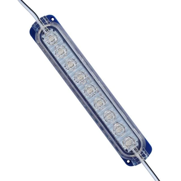 Powermaster 24 Volt 2.4 Watt Tek Renk Mavi 2835 Modül Led 14*32.5 ürün görseli 1