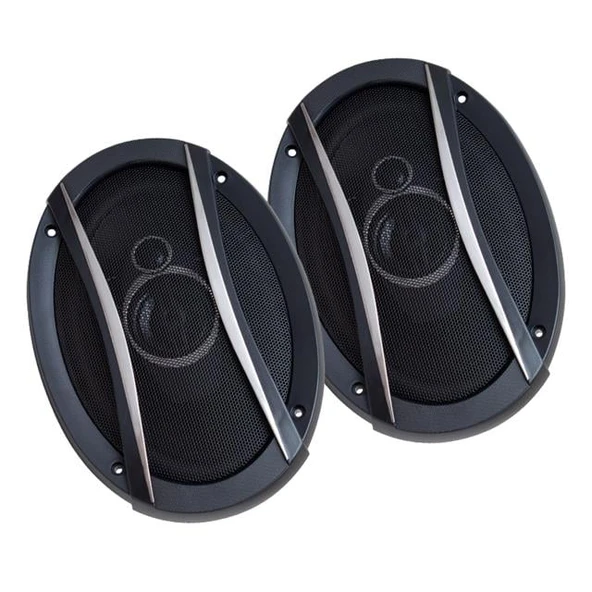 Leone HR-6935TW 1250 Watt 6 X 9 Kapaklı Çiftli Takım Oval Hoparlör ürün görseli 1