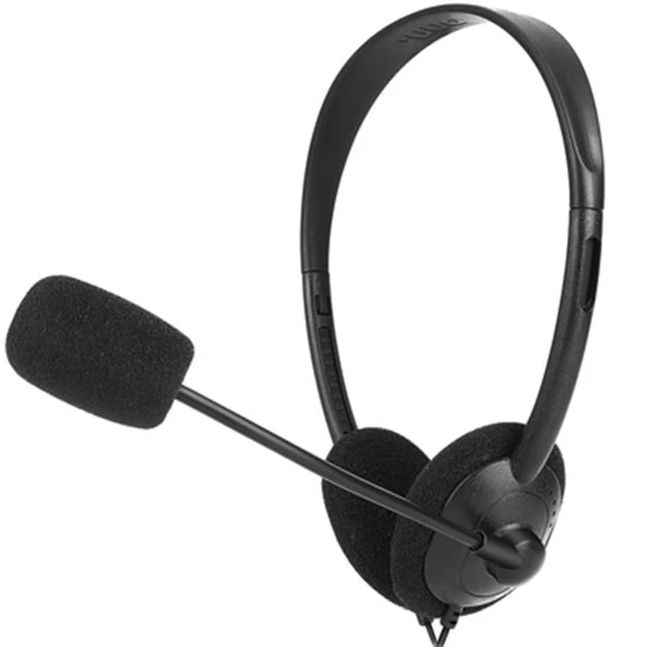 Snopy SN-T11 Onn.Go 3.5Mm Mikrofon Kontrollü Çağrı-Eğitim-Call Center Stereo Notebook-Pc Kulaklık ürün görseli 1