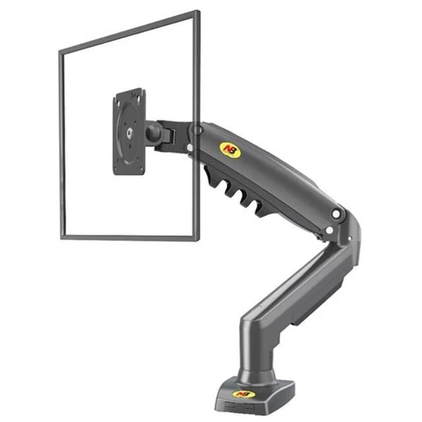 North Bayou 17-30'' Tek Kol Amortisörlü Stand Lcd-Led Monitör Tutucu Askı Aparatı F80 ürün görseli 1