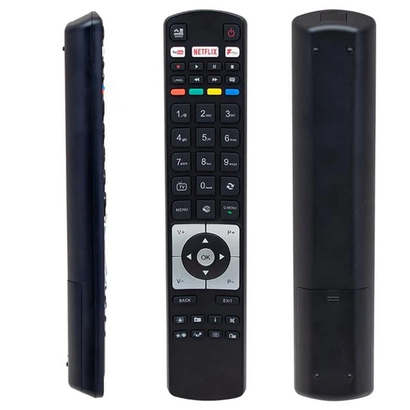 Vestel RC 5118F Black Fplay Netflix-Youtube-Play Tuşlu Lcd-Led Tv Kumanda ürün görseli 1