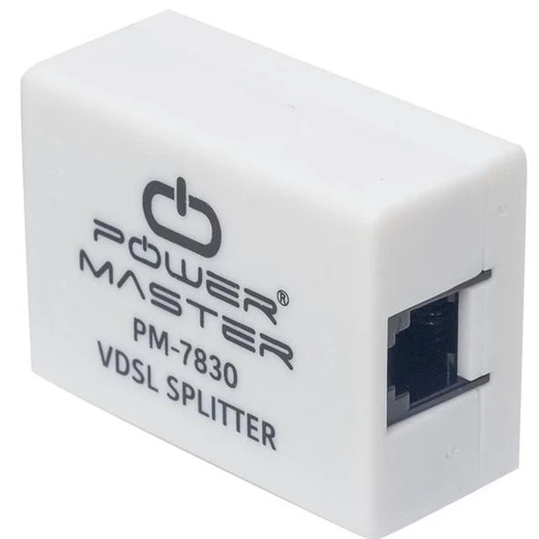 Powermaster PM-7830 VDSL/ADSL2+ Profesyonel Sinyal Ayırıcı Splitter ürün görseli 1