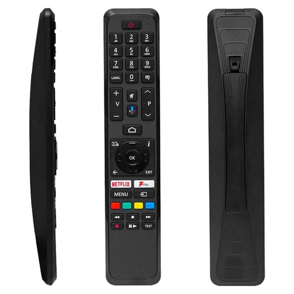Vestel RC 43161-32FA9500-65Q9900 / Toshiba 43UA20-49UA20-65UA4B-UA6B Netflix-Play-Mikrofon Tuşlu Ses Komutlu Lcd-Led Tv Kumanda ürün görseli 1