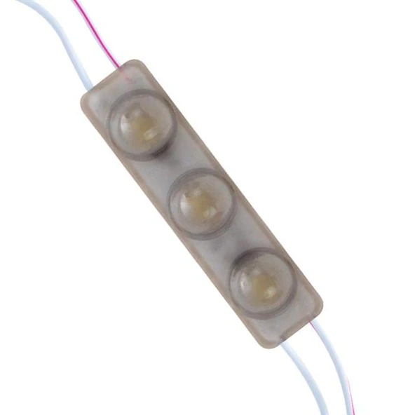 Powermaster 12 Volt 1.5 Watt Soğuk Beyaz Yanıp Sönen Parlak Tek Renk 6916 - 2835 69 X 16 Mm IP65 160 Derece Modül Led ürün görseli 1
