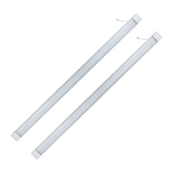 Ledx AL-EXTK40 220 Volt - 40 Watt 6500K 120 Cm Beyaz Led 2'Li Paket Kristal Bant Armatür ürün görseli 1