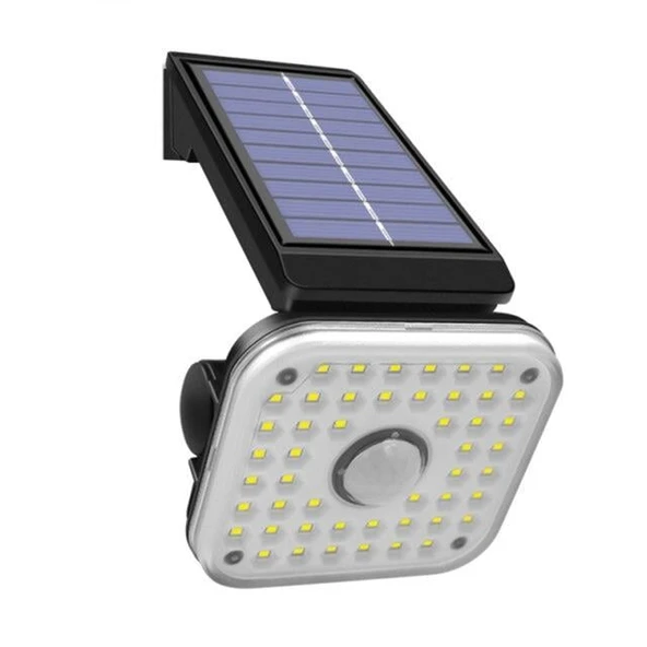 Powermaster LF-1750B 48 SMD Ledli 3 Modlu Sensörlü Solar Duvar Lambası ürün görseli 1