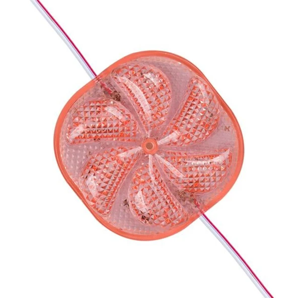 Powermaster PM-14705 12 Volt 3 Watt Kırmızı Sabit 6565-2835 Modül Led 65X65x12mm ürün görseli 1