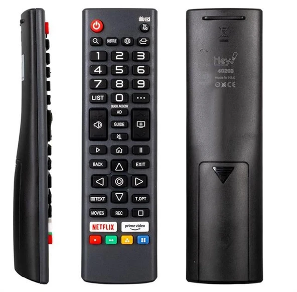 Hey LG - Onvo Netflix - Prime Video Tuşlu Lcd- Led TV Kumanda ürün görseli 1