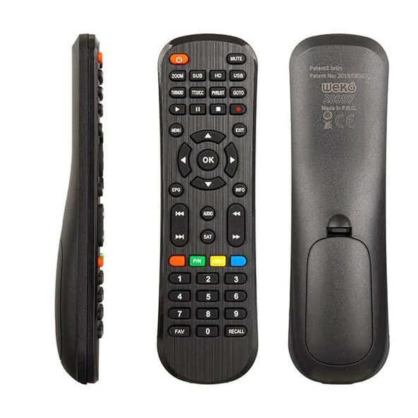 Hometech HT 1000 - HT 1050 / Redline HD Recaal - Fav Tuşlu Uydu Alıcı Kumandası ürün görseli 1