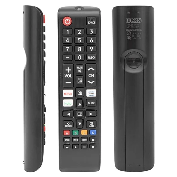 Samsung H01315A - AA59 01180A- BN59 01315A - UN5RUZA - RU710D Netflix-Prime Video-Hulu Tuşlu Lcd-Led Tv Kumanda ürün görseli 1