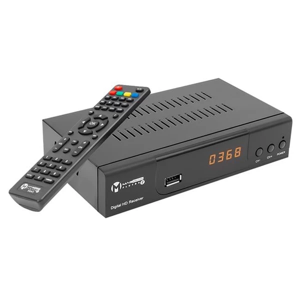 Magbox Pluton S Full HD TKGS'li HDMI-Scart Girişli Kasalı Uydu Alıcısı ürün görseli 1