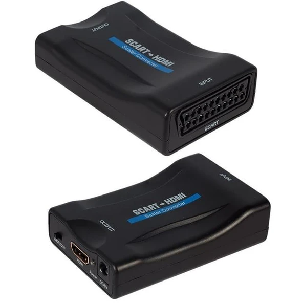 Powermaster PM-18588 Scart To HDMI Çevirici Adaptör ürün görseli 1